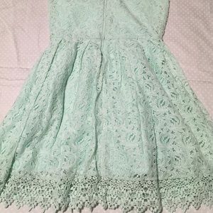 Girls mint dress